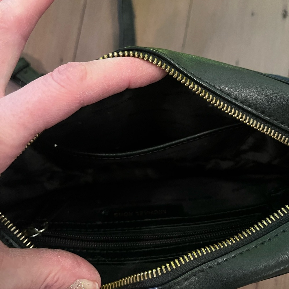 Michael Kors Black Studded Crossbody Bag - Picture 5 of 11